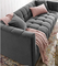 Salon de Grey Velvet Lounge Sofa For adapté aux besoins du client par conception ergonomique