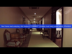 meubles de chambre d'hôtel OEM, cadre en bois massif