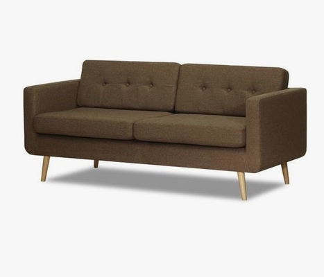 Conception ergonomique de divan de coin de Seater du sofa 2 de salon d'hôtel de l'approbation ISO9001