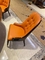 La chaise de dos de Gelaimei Gray Wooden Hotel Chairs Button a adapté aux besoins du client