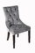 La chaise de dos de Gelaimei Gray Wooden Hotel Chairs Button a adapté aux besoins du client