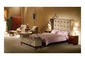 Vraie chambre à coucher du bois antique de style campagnard de meubles de chambre à coucher