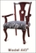 Conception classique adaptée aux besoins du client par fauteuil en bois solide de taille de Gelaimei Stardard