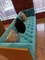 le bouton de cadre en bois de 2200*900*800mm Gelaimei a orné Sofa Blue For Living Room